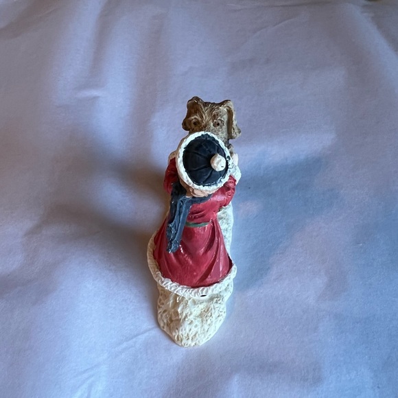 Sweet girl and her dog. Part of a holiday village. - Picture 6 of 8